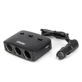 rozdzielacz-zapalniczki-3-gniazda-2xusb-on-off-amio-04363