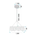 toolight-lampa-lhj097-cp-gold-liczba-punktow-swiatla-1