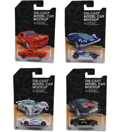 samochody-wyscigowe-sportowe-resoraki-auto-zabawka-samochodziki-zestaw-4szt