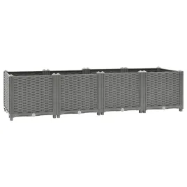 donica-ogrodowa-z-polipropylenu-wzor-rattan-jasnoszara-160x40x38-cm