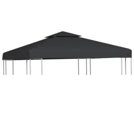 zadaszenie-do-altany-ogrodowej-z-powloka-pvc-ciemnoszary-3x3m