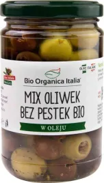 oliwki-mix-bez-pestek-w-oliwie-280g-bio-organica-italia