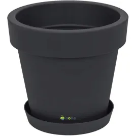 doniczka-antracytowa-okragla-z-podstawka-gladka-matowa-o20cm-tworzywo