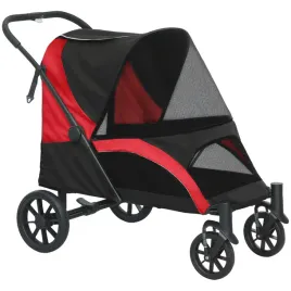 wozek-dla-psow-pawhut-czarny-124-x-67-x-100-cm-do-30-kg