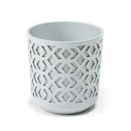 doniczka-oslonka-na-kwiaty-geometryczny-wzor-25-cm-szary-wklad-szary