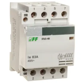 fandf-stycznik-modulowy-do-szyn-st63-40-63a-4z-230v-ac-din-50hz