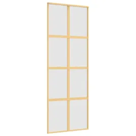 drzwi-przesuwne-zlote-76x205-cm-mrozone-szklo-esg-aluminium