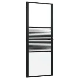 drzwi-szklane-paski-czarny-83-x-35-x-2015-cm-aluminium