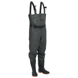 spodniobuty-wedkarskie-z-butami-ciemnozielone-pvc-rozmiar-43