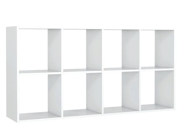 BIAŁY REGAŁ 142,5CM/72CM KOMODA DO SYPIALNI