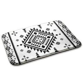 miekki-dywanik-pod-stopy-nowoczesny-wzor-geometryczny-romby-90x60-cm