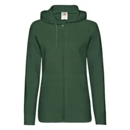fruit-of-the-loom-lightweight-bluza-damska-rozpinana-z-kapturem-zielona-xs