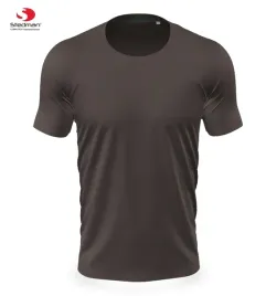 t-shirt-koszulka-meska-elastic-fit-jakosc-stedman-9600-braz-czekol-rozm-s