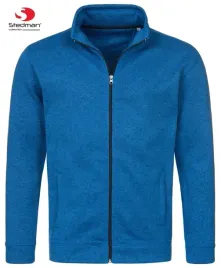 rozpinana-bluza-meska-polar-active-knit-fleece-stedman-5850-niebieska-xxl