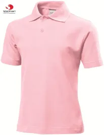 dziecieca-koszulka-polo-bawelna-wysoka-jakosc-stedman-3200-rozowa-128-cm