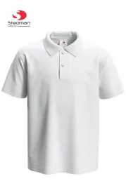 dziecieca-koszulka-polo-bawelna-wysoka-jakosc-stedman-3200-biala-152