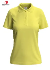 polowka-damska-koszulka-polo-bawelna-jakosc-stedman-3100-zolta-rozmiar-xxl
