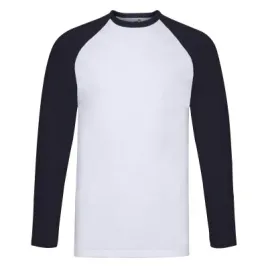 fruit-koszulka-z-dlugim-rekawem-unisex-baseball-bialo-czarna-roz-xxl