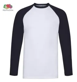 fruit-koszulka-z-dlugim-rekawem-unisex-baseball-bialo-czarna-roz-l