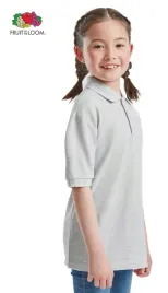 fruit-of-the-loom-63417-koszulka-dziecieca-polo-szara-164