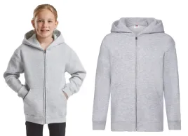 bluza-dziecieca-ciepla-rozpinana-z-kapturem-premium-fruit-of-the-loom-szara