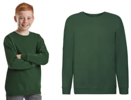 bluza-dziecieca-klasyczna-ciepla-premium-fruit-of-the-loom-62031-zielona-bo