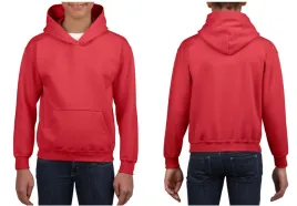 bluza-dziecieca-dresowa-kangurka-kaptur-kieszen-gildan-18500-czerwona-140