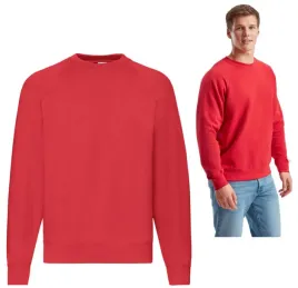 bluza-meska-srednio-gruba-fruit-of-the-loom-raglan-classic-62216-czerwona-x