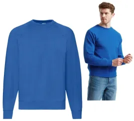 bluza-meska-srednio-gruba-fruit-of-the-loom-raglan-classic-62216-niebieska