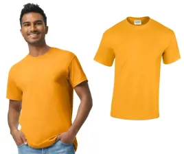 t-shirt-koszulka-meska-bawelna-heavy-gildan-5000-pomarancz-gold-5xl