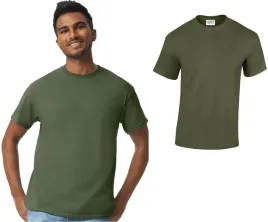 t-shirt-koszulka-meska-bawelna-heavy-gildan-5000-zielen-wojskowa-5xl