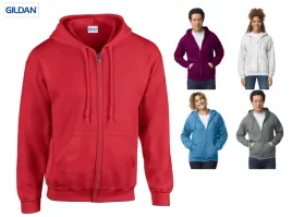 bluza-rozpinana-z-kapturem-ciepla-gildan-heavy-18600-czerwona-m