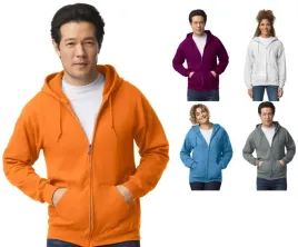 bluza-rozpinana-z-kapturem-ciepla-gildan-heavy-18600-pomarancz-safety-m