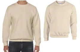 bluza-dresowa-sportowa-uniwersalna-heavy-gildan-18000-bezowa-sand-3xl