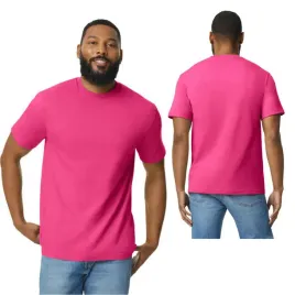 koszulka-meska-t-shirt-gildan-softstyle-gi6500-roz-heliconia-3xl