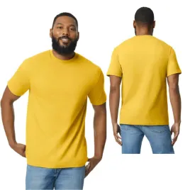 koszulka-meska-t-shirt-gildan-softstyle-gi6500-zolta-daisy-3xl