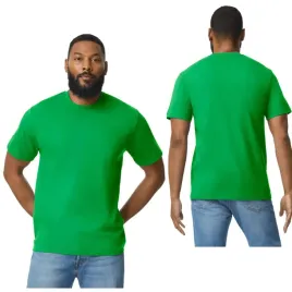 koszulka-meska-t-shirt-gildan-softstyle-gi6500-zielona-irish-4xl