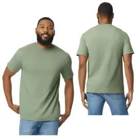 koszulka-meska-t-shirt-gildan-softstyle-gi6500-zielen-wojskowa-sage-3xl