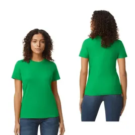 koszulka-damska-t-shirt-gildan-softstyle-gil6500-zielona-irish-xxl