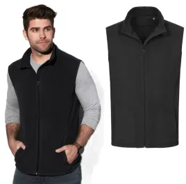 bluza-kamizelka-bezrekawnik-miekki-polar-stedman-5010-czarny-xxl