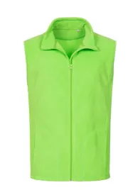 bluza-kamizelka-bezrekawnik-miekki-polar-stedman-5010-zielona-kiwi-xxl