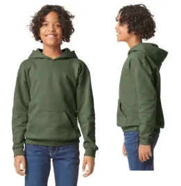 bluza-dziecieca-dresowa-z-kapturem-kangurka-gildan-sf500-zielen-wojsk-116