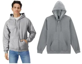 bluza-meska-dresowa-rozpinana-z-kapturem-gildan-sf600-szary-xxl