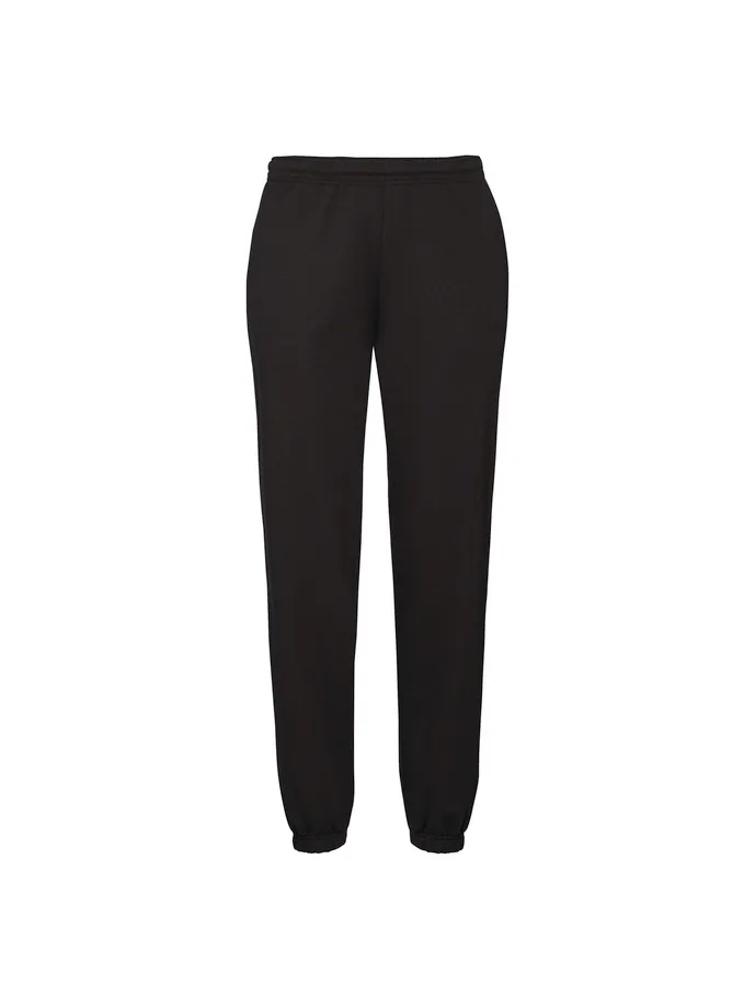 fruit-spodnie-dresowe-meskie-elasticated-cuff-czarne-m-stan-nowy