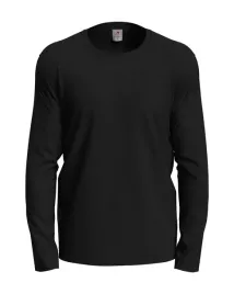 koszulka-meska-z-dlugim-rekawem-stedman-comfort-t-long-sleeve-black-opal-xl