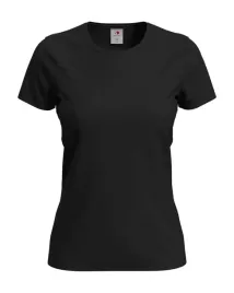 koszulka-damska-t-shirt-damski-stedman-comfort-t-black-opal-m