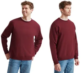 bluza-meska-ciepla-bez-kaptura-premium-fruit-of-the-loom-62154-bordowa-s