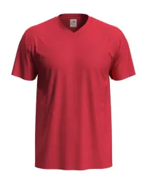 koszulka-meska-t-shirt-st2300-stedman-classic-v-men-scarlet-red-xl