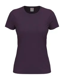 koszulka-damska-t-shirt-damski-classic-t-st2600-stedman-deep-berry-s