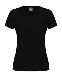 koszulka-damska-t-shirt-st2600-stedman-black-opal-xs